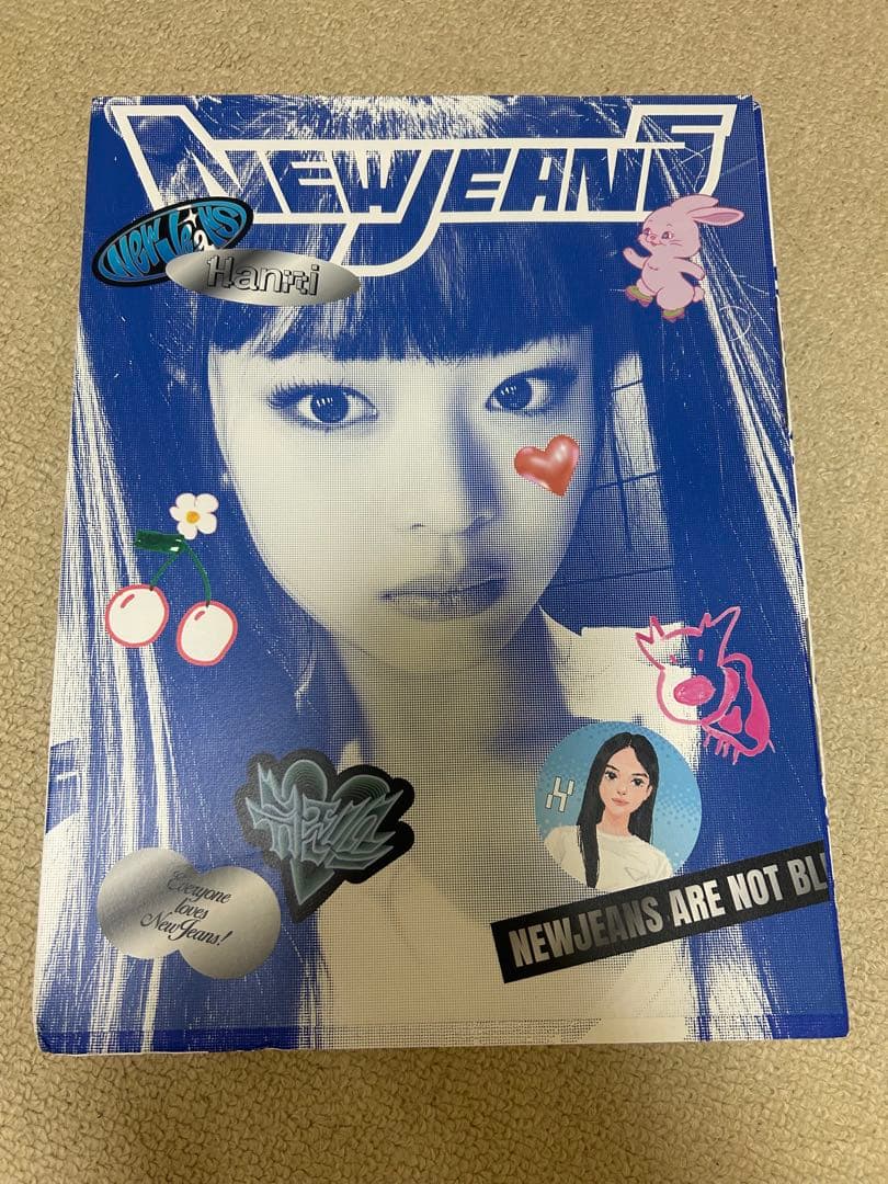 

[USED] NEWJEANS Hani blue book