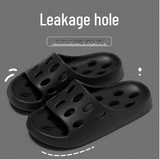 Men's and Women's Non-Slip Draining EVA Bathroom Slippers