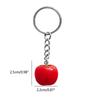 Portachiavi Ciondolo Pomodoro Creativo Simulazione Portachiavi in Resina Accessori Zaino Portachiavi Auto Gioiello Regalo per Donne Ragazze