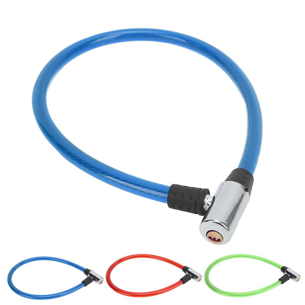 Bike Lock Cable Portable Size  Material Easy  Steel Wire  Lock Cable for Gate for Bike for Motorcycle
