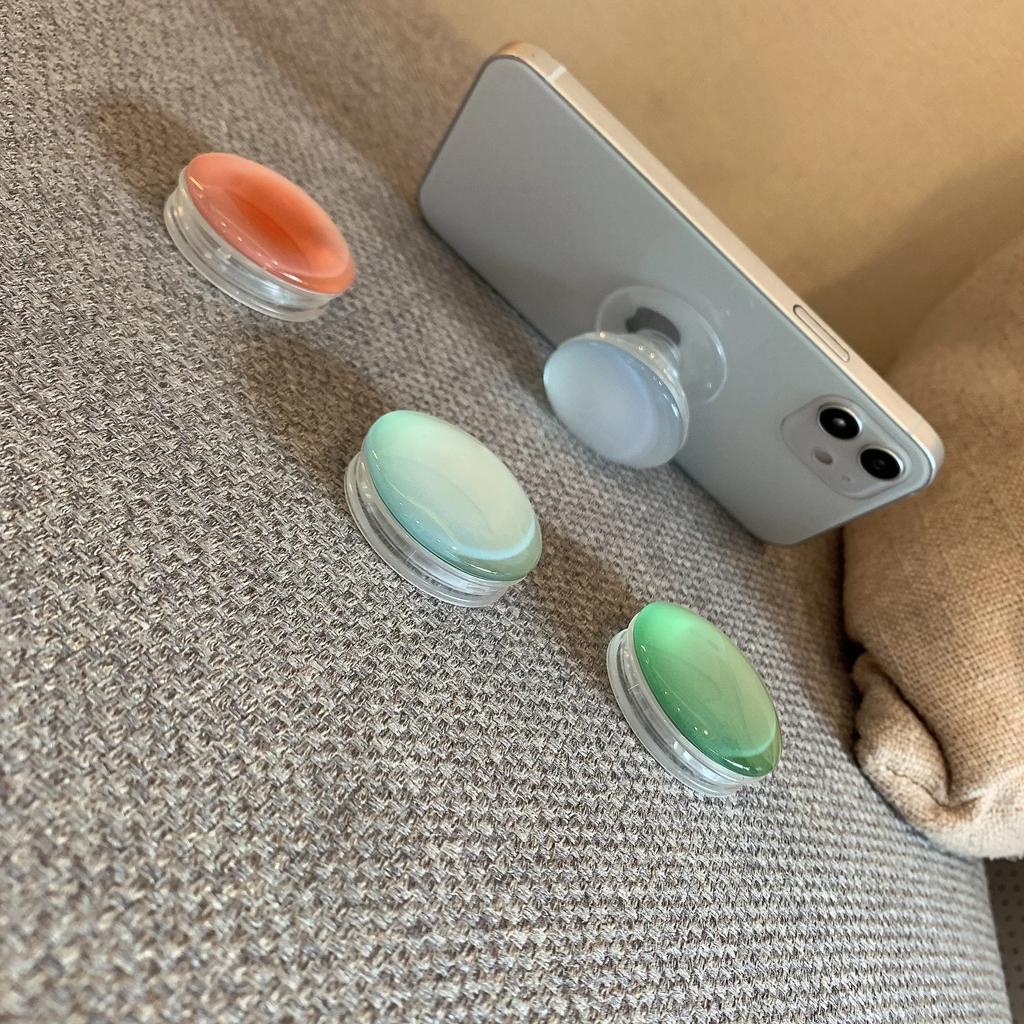 Popular Crystal Finger Stands Socket for Phone Universal Holder Flexible Fold Bracket Expansion Cellphone Stand Lazy Korea Style