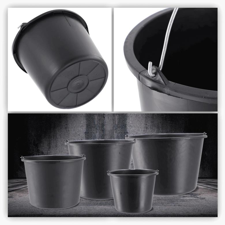 KADAX Wiadra Plastikowe Budowlane Gospodarcze 12L 20szt