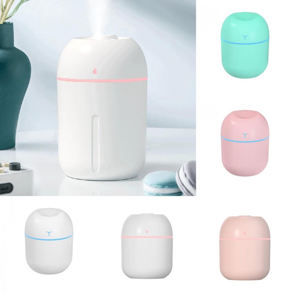 Print Cow Waterdrop Usb Humidifier With Water Protection Colorful Lights Home