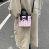 Bow Net Red Envelope, Portable Bucket Bag, Simple and Versatile Shoulder Bag, Messenger Bag.