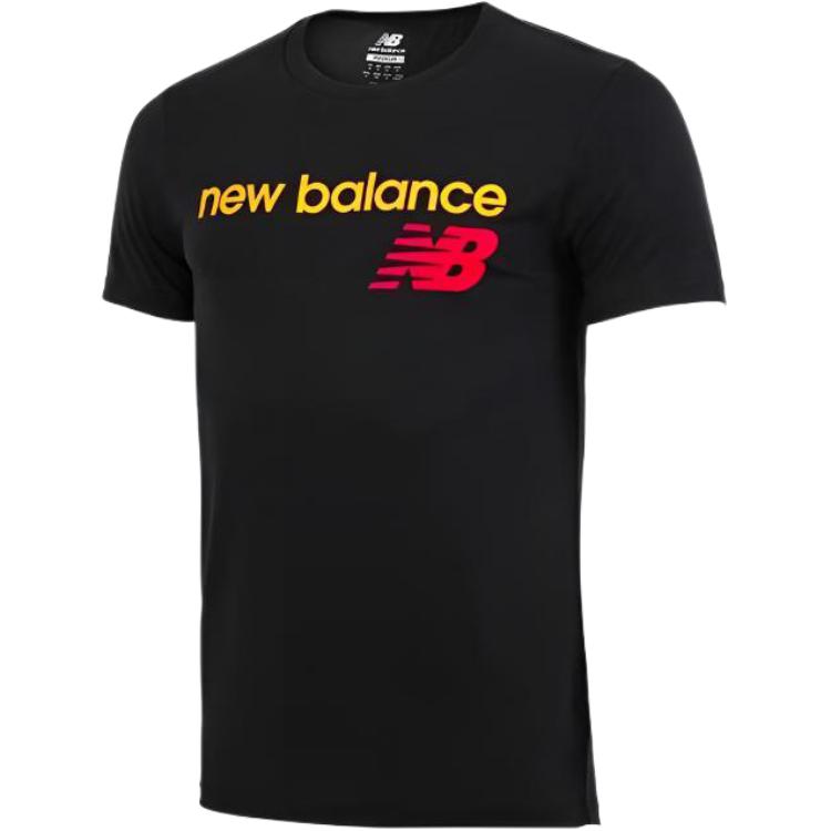 Мужская футболка New Balance Черная AMT81589-BK XL
