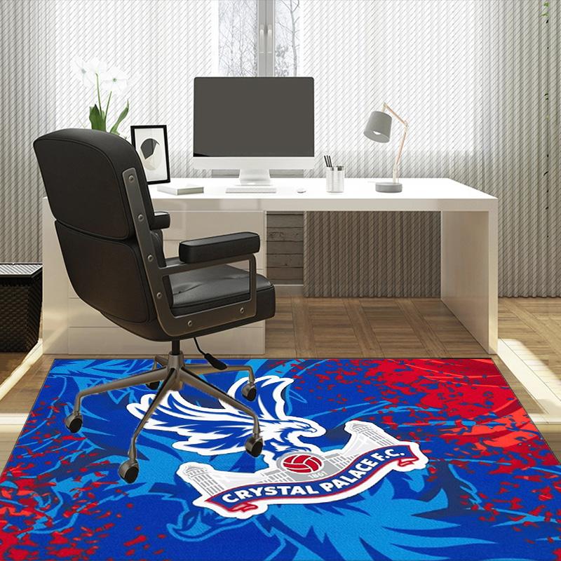 Crystal Palace Football Club Carpet, Chair Rug,Rug for Office Bedroom living rooms, Doormat decor Fan Gift Christmas Gift