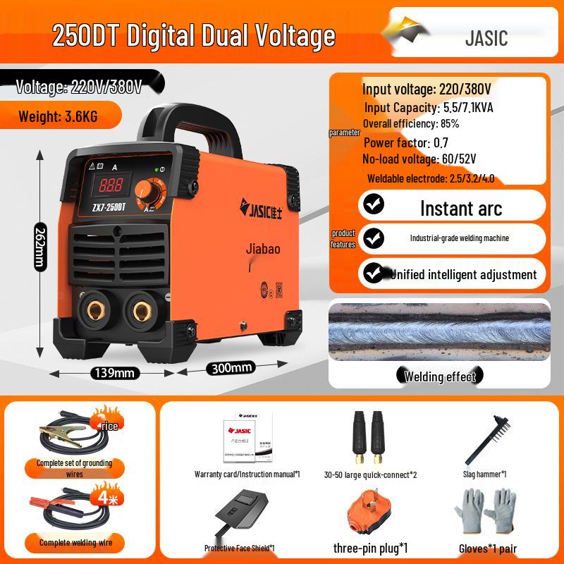 JiaShi 220V Portable Mini Welding Machine - Industrial Grade Welder for Home Use