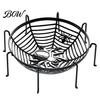 Decorative Spider Web Dish Halloween Basket, Plastic Cobweb Design Fruit Serving Bowl, Treat High-quality Bowl or Trick Candy Holder for Dinner Table,