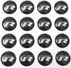14mm Car Key Badge Emblem Replacement Car Key Stickers For VW Volkswagen Polo Golf 6 Passat Jetta Interior Mouldings NHKS-V41 zj0