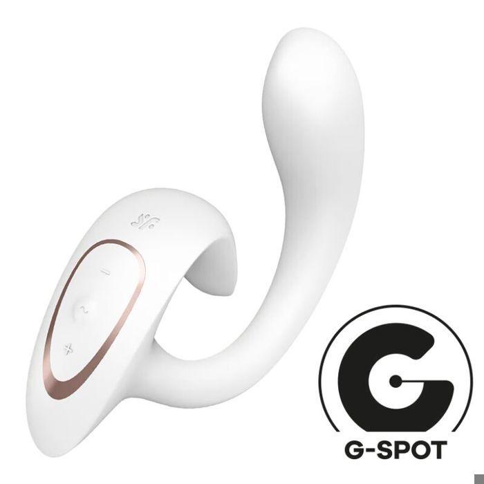 Vibromasseur - SATISFYER - G FOR GODDESS 1 - Double Stimulation - 12 Programmes - Étanche IPX7