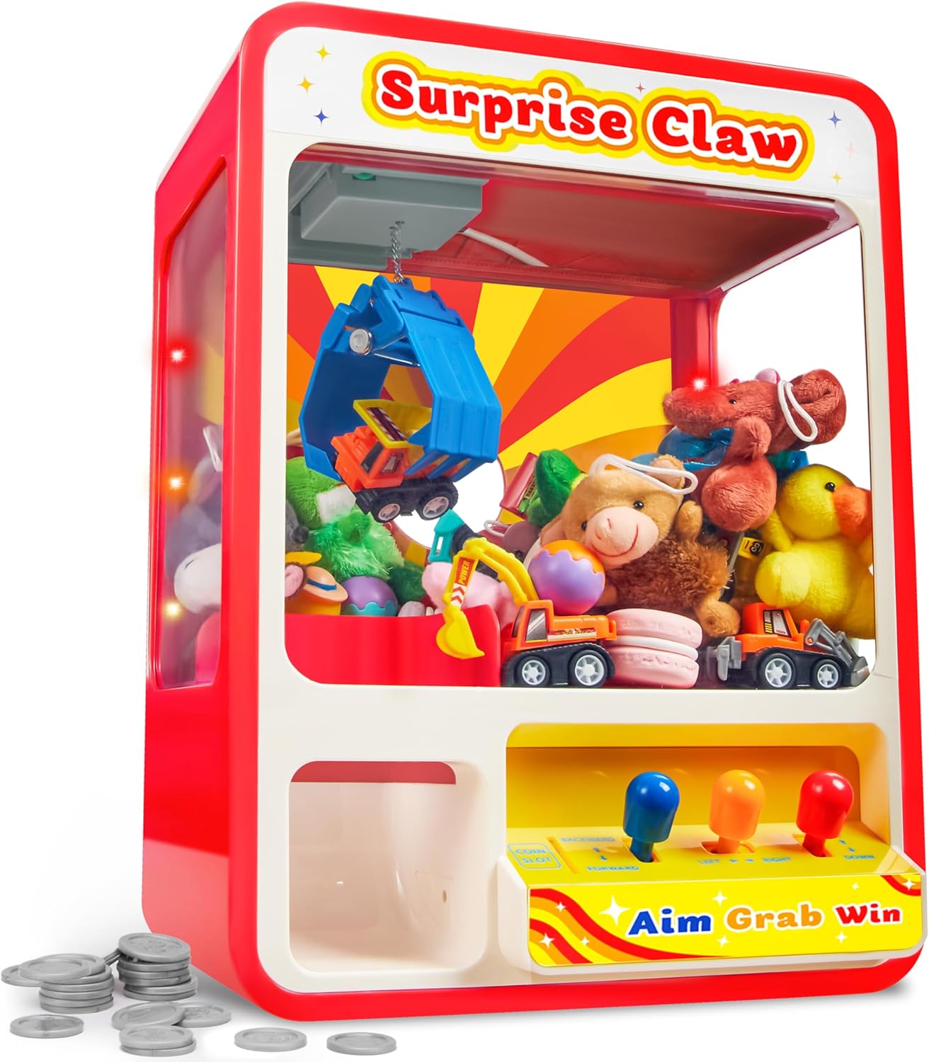 Discover Intime Claw Machine Arcade Toy Kid Dispenser Playthings Mini Vending Machine Designed For Children Ideal Xmas Birth Date Large Gifts