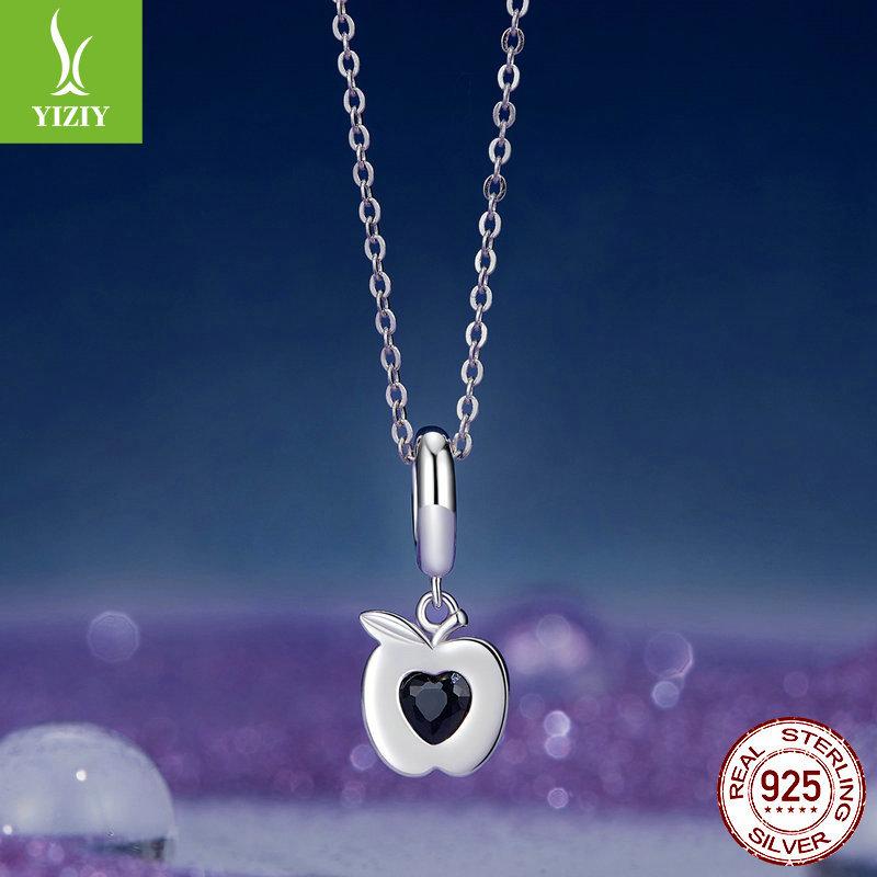 Magic Series Poison Apple Diy Pendant Accessories, Dark Wind S925 Silver Bracelet Beaded