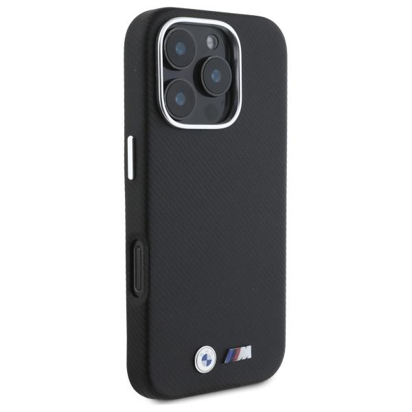 Bmw Bmhcp16X23Pufwkev Iphone 16 Pro Max6.9 Czarny/Black Hardcase M Edition Kevlar Wrapped Metal