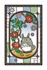 EN SKY Studio Ghibli Mein Nachbar Totoro Kamelienblüten-Tag Kunstkristall Puzzlespiel 126 Teile 10 x 14,7 cm 126-AC07