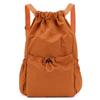 Fashionable Lightweight Drawstring Backpack: Large-Capacity Waterproof Sports Bag for School, Books, Outdoor Activities, Travel