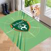 Soft Floor Carpet Ireland Rugby Pattern Area Rug Decorative Mat For Home Room Decoration