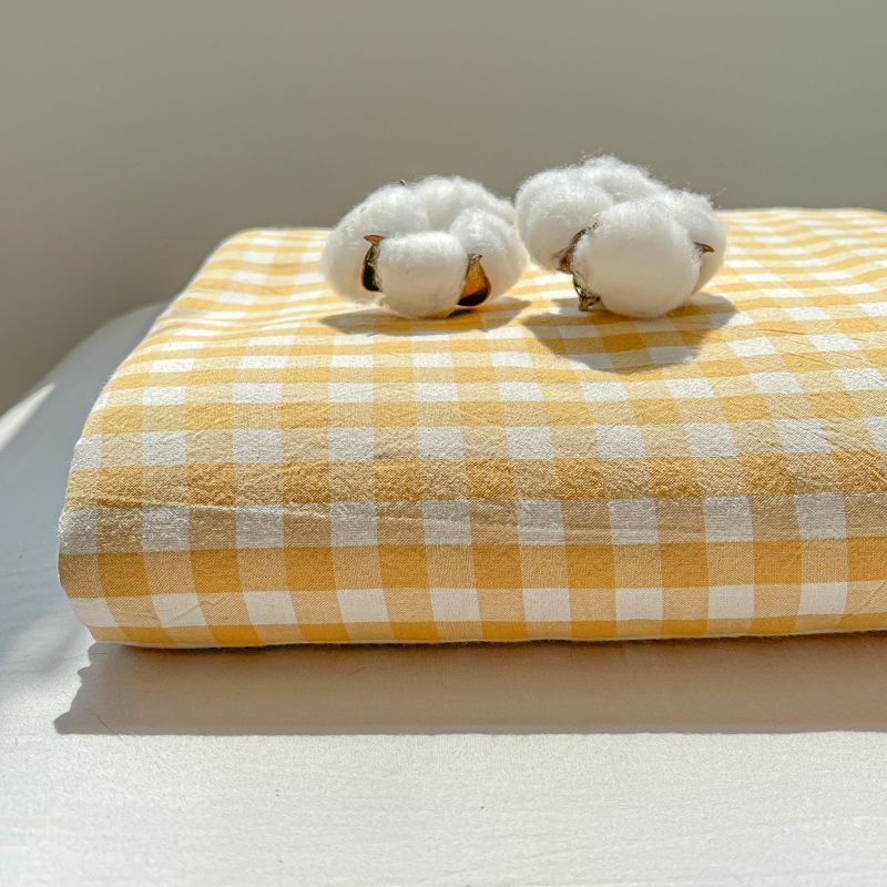 New Arrival Ins Plaid Thick Skin-Friendly Bed Sheet, Single Size For Dormitory Bedroom