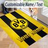 Benutzerdefinierter Teppich mit Aufdruck Borussia Dortmund Rutschfester Bodenbelag Für Wohnzimmer-Dekoration