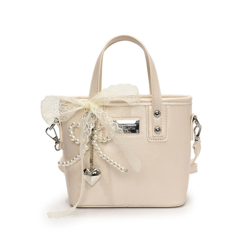 2025 summer high-end exquisite handbag bag women's shoulder messenger bag fashionable versatile bucket bag