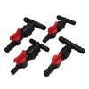 16/20/25mm Garden Hose Splitter Tee Reducer Barb Connector Tap Valve 1/2 3/4 1" 3-way Water Tube Fitting Drip Irrigation System