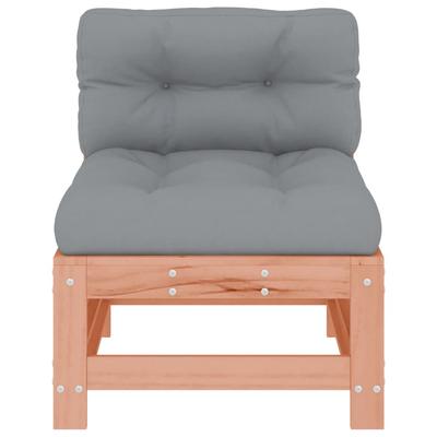 Mid Section Sofa with Cushions Solid Douglas Fir Wood