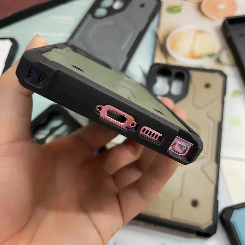 Husă de lux Armor Magsafe antișoc pentru Samsung Galaxy S25 Ultra S23 S23Plus S24 S24PLUS S24 UAG Husă magnetică pentru prevenirea căderii