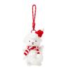 Bag Hanging Sheep Plush Doll Ornaments Fluffy Lamb Pendant Sheep Plush Keychain  Birthday Party