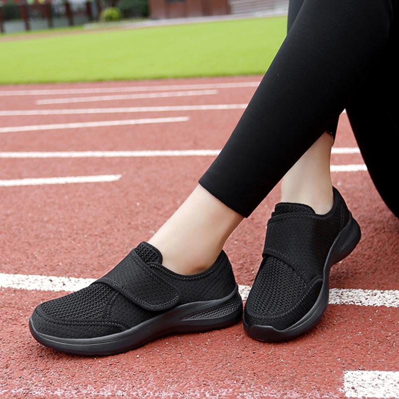 2024 femei ortopedie picioare late umflate mers pantofi ocazional degetul mare ajustare moale confortabil pantofi diabetici barbati