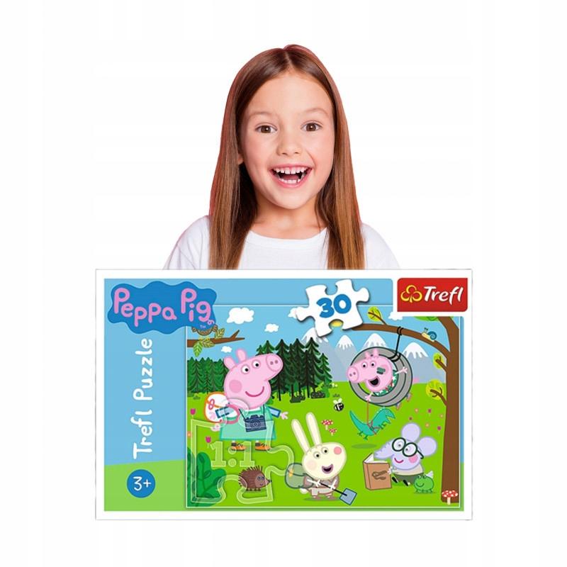 PUZZLE 30 LEŚNA WYPRAWA PEPPA PIG 18245