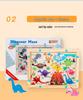 Cross-Border Montessori Children's Magnetic Bead Maze Board: Educational Color Sorting and Counting Toy