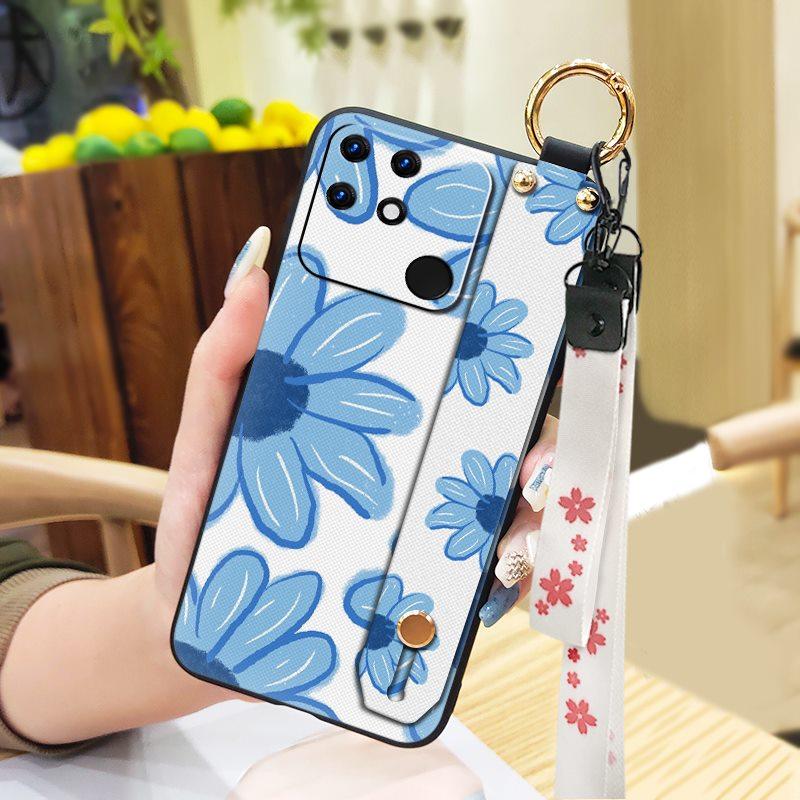 Ring Shockproof Phone Case For OPPO Realme Narzo 50A Back Cover Protective Dirt-resistant Anti-knock Soft case Anti-dust
