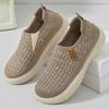 Women's Shoes Versatile Casual Shoes Soft-soled Single Shoes One-step Lazy Shoes Breathable Shoes