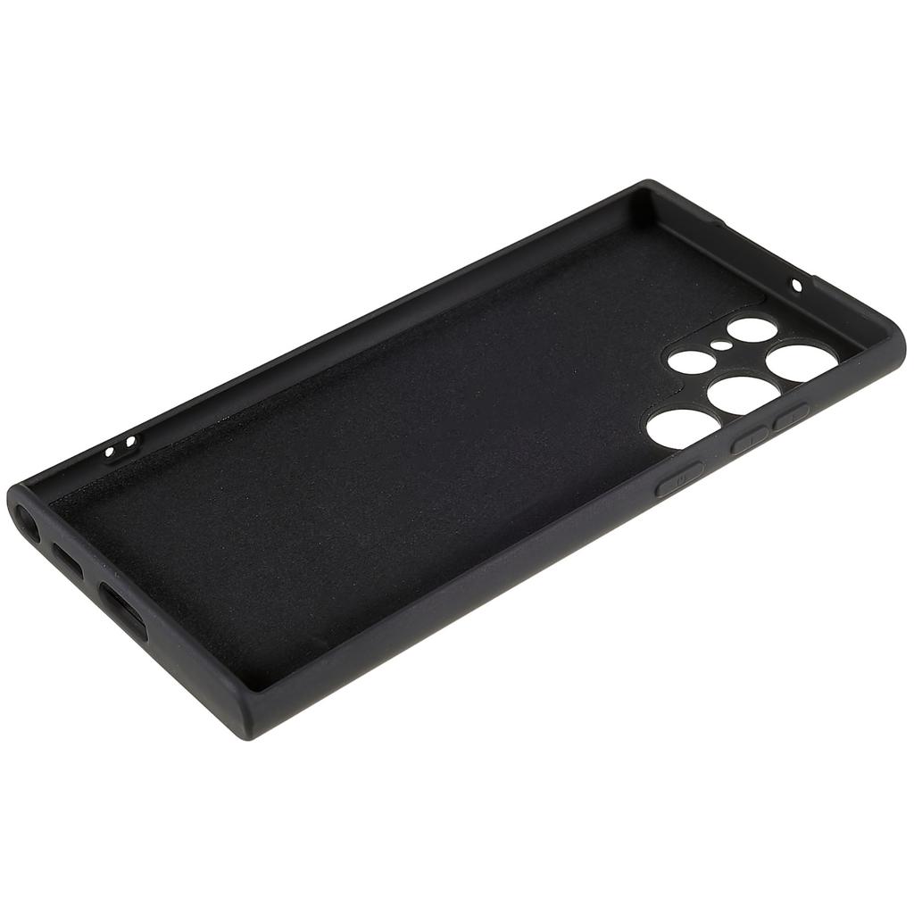 For Samsung Galaxy S24 Ultra Cover 2.0mm Solid Color TPU Shockproof Protective Phone Case