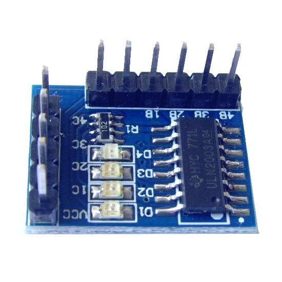 MINI ULN2003 Five-Wire Four-Phase Stepper Motor Driver Module Driver Board (Pin Header Interface)