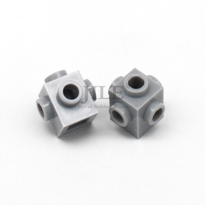 50pcs Building Blocks 4733 Brick Modified 1x1 with Studs on 4 Sides DIY Educational Bricks Bulk Toys Compatible Major Brand