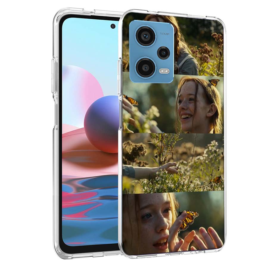 Anne With an E Phone Case For Redmi Note 13 12 14 15 Pro Plus 13R 11 11T 11E 11S 10 Pro 10S 9 9S Cover Cell Clear TPU Capa Cases