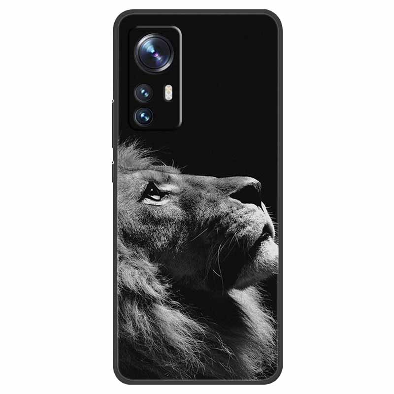 For Xiaomi 12 Lite 5G Case Shockproof Soft Silicone TPU Back Cover For Xiaomi Mi 12 Lite 5G Phone Case Mi12Lite 12Lite Cartoon