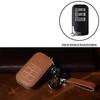 Compatible Cowhide Smart Key Fob Cover for Aoweixiongbing One-Key Start