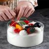 STOBAZA Mousse Cake Collar Clear Cake Strips Transparent Acetate Cake Collar Roll Sheet Cake Surrounding Edge for Chocolate Mousse Baking Decorating