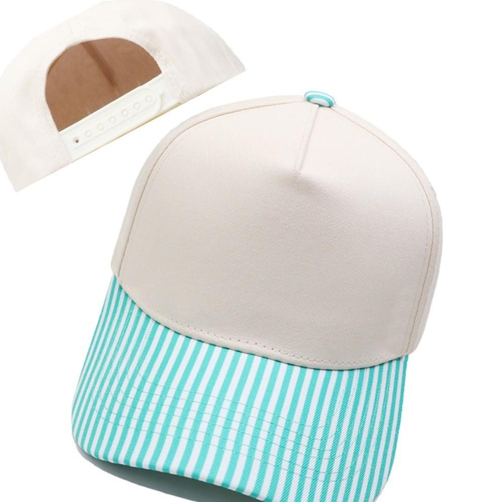 Striped Baseball Hats Polka Dot Sunscreen Hat New Trucker Hat Casual Wear