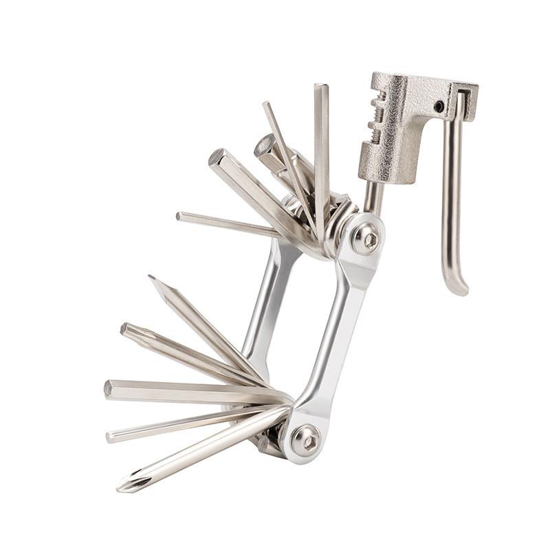 Fahrrad-Reparaturwerkzeugsatz Mit Stahl-Multifunktions-Kit Für Unterwegs-Wartung Und Kettenentfernung