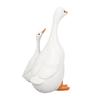 Lifelike Mother Duck and Duckling Resin Statue for Patio Yard Decoration Duck Sculpture Animal Figurine for Backyard