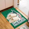 Mexico Football Emblem Rug Game Carpet, Floor Mat for Bedroom Living Room Entryway Rug, Home Decor Idea Gift for Christmas birthday
