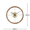 El Commune Wall Clock Hoop Gold NXT-J057