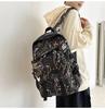 Schoolbag Trend Ins Backpack School Bag Casual Large Capacity Backpack Men's Trendy Brand Junior High School Students College Students Leisure Travel