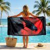 Vintage Artwork Fashion Beach Towel: Ideal for Summer Adventures Soft, absorbent and quick drying suitable for swimming and bathing
