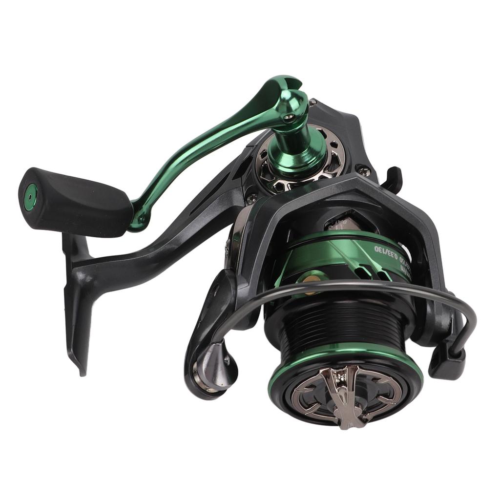 5.2:1 Spinning Fishing Reel with Stainless Steel Bearing CNC Rocker Arm Metal Fishing Line WheelNGK2000S