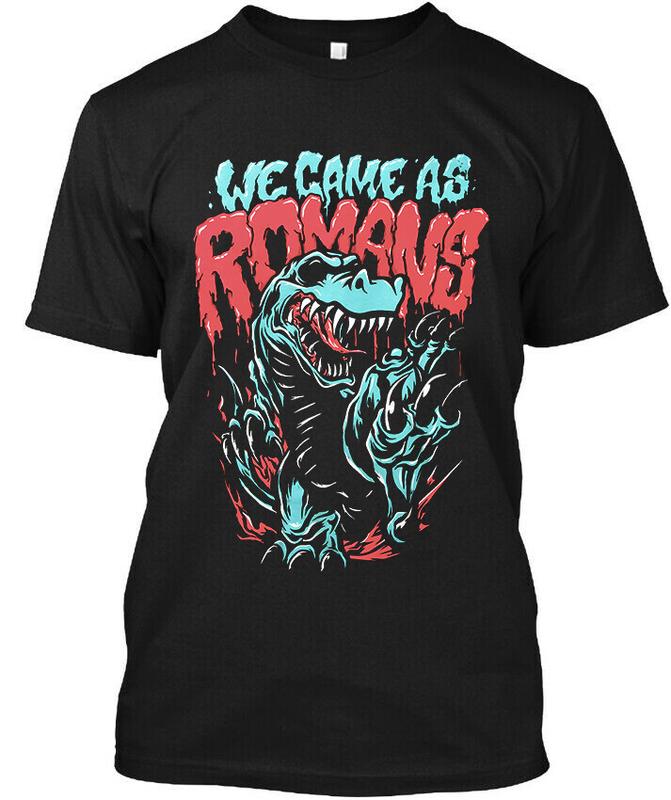 Limited New We Came As Romans American Group Music Retro Art Logo Unisex T-shirt Graphic Tee XXL