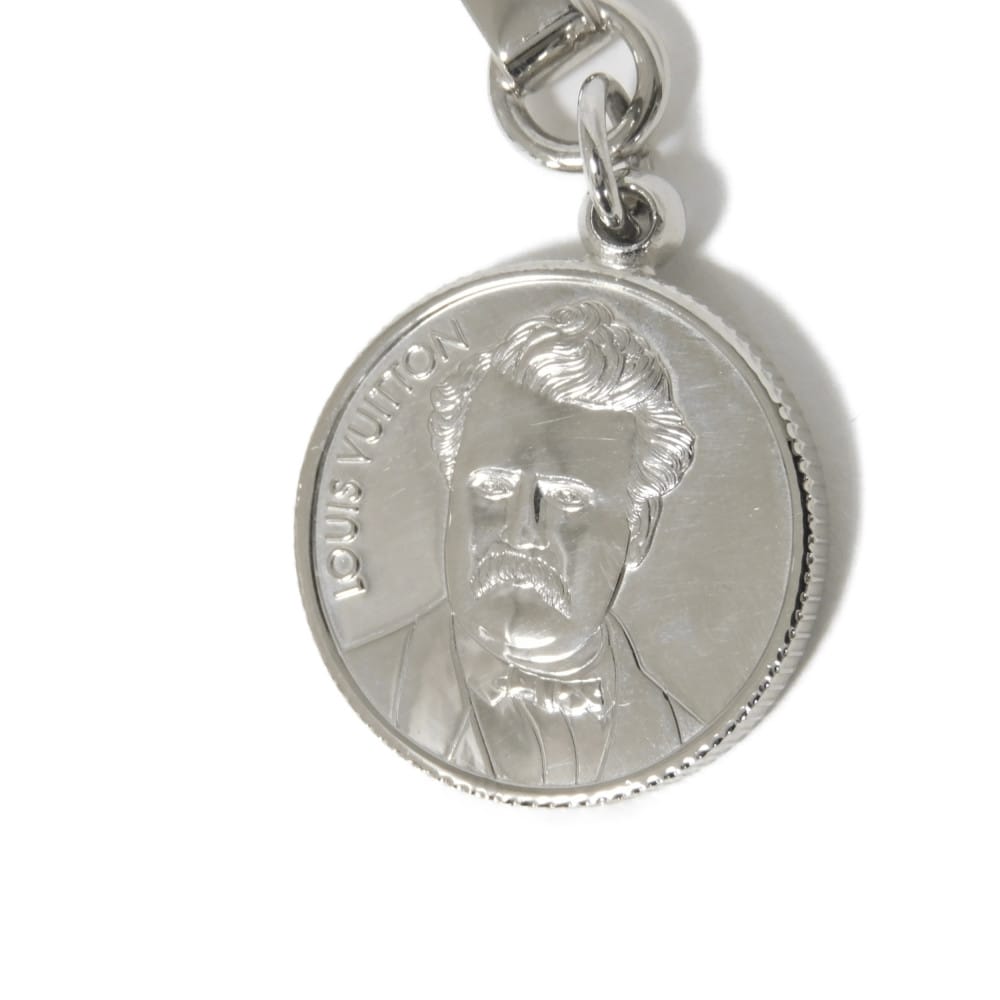 Used 12564 Traveler Stamps MP1799 7987 Archive Chain Medal Coin Pin Brooch Excellent Condition LV Circle Metal Silver