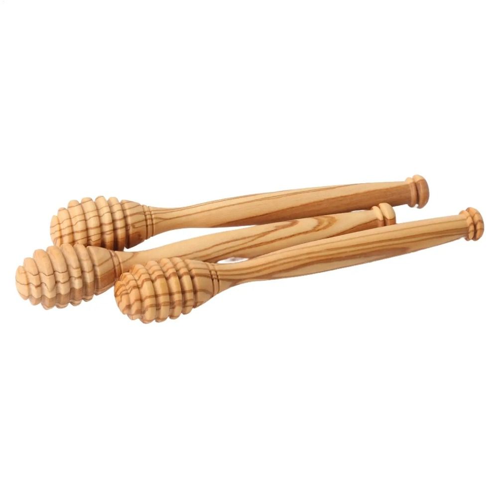 Handmade Wooden Honey Dipper 10/15/16cm Wooden Honey Stirrer Honey Dipper Stick  Malt Candy Sauce